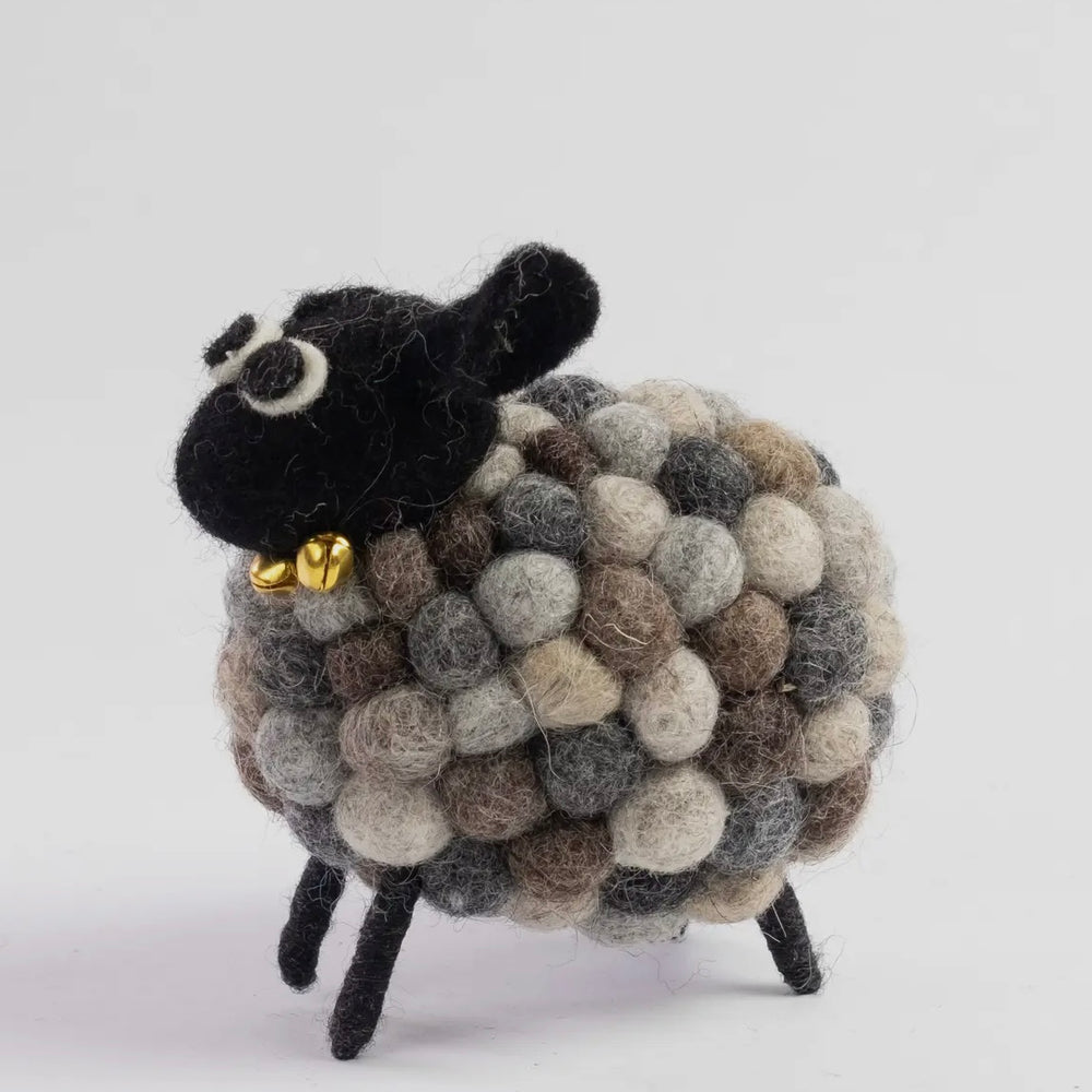 Pebble the Gray Ball Sheep