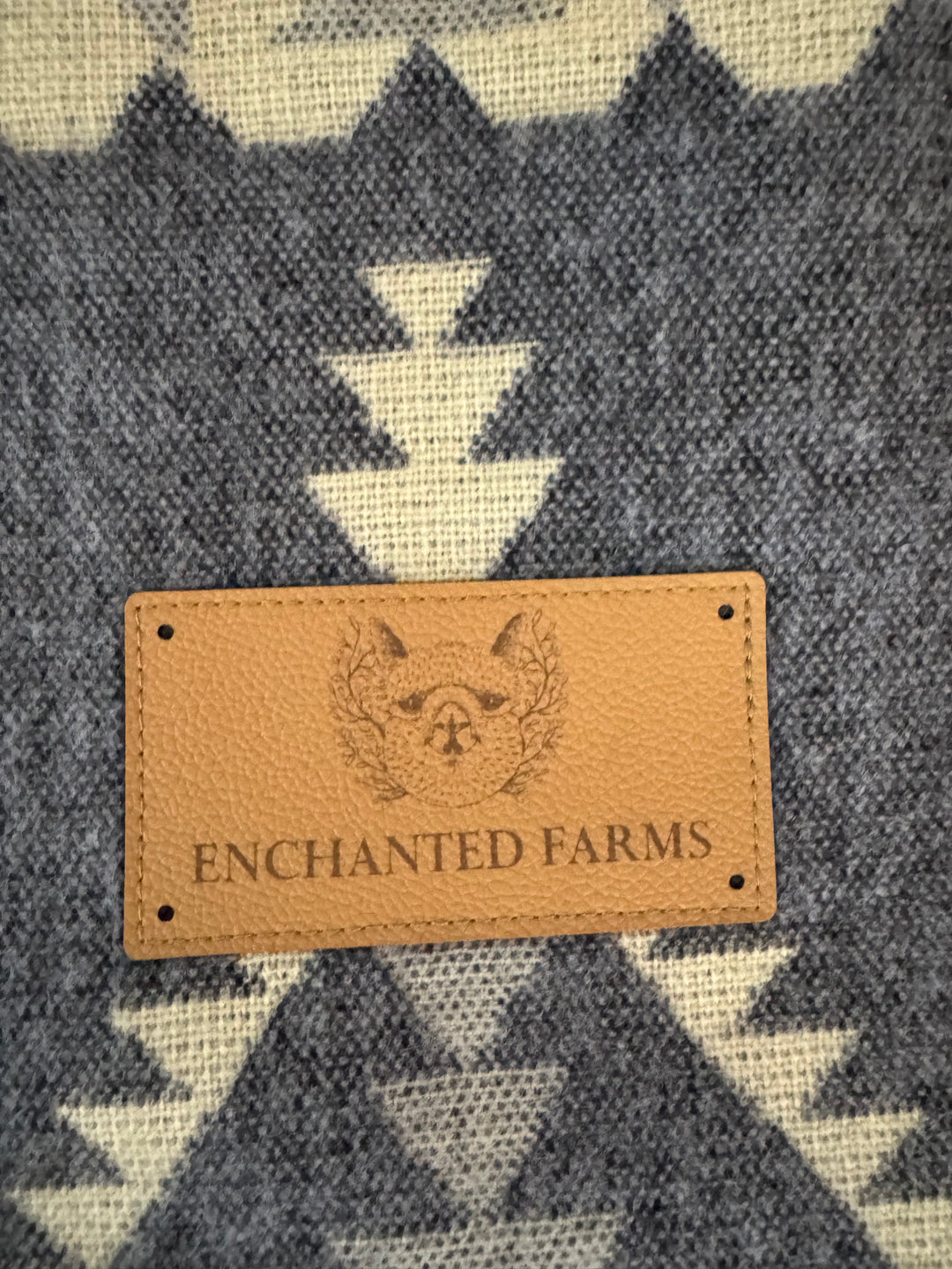 Del Mar - Stone - Alpaca Wool Blanket - Enchanted Farms