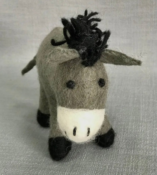 Donkey Toy Wool Felt