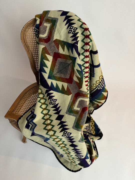 Andean Rainbow - Alpaca Wool Blanket