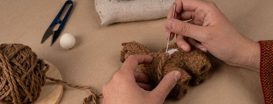 Alpacadorable Ornament — 100% Baby Alpaca, Handmade in Peru