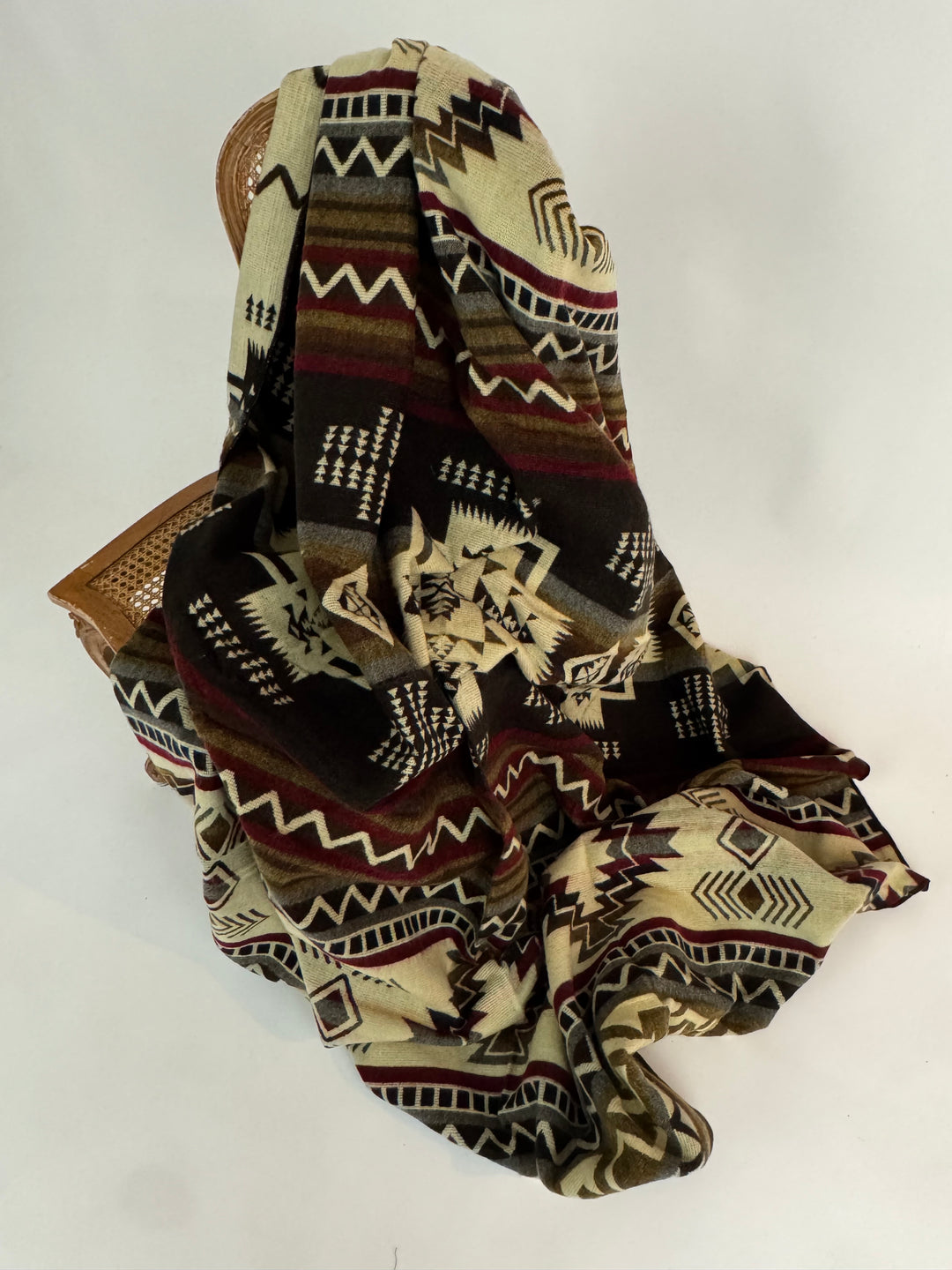 Desert Canyon Alpaca Wool Blanket