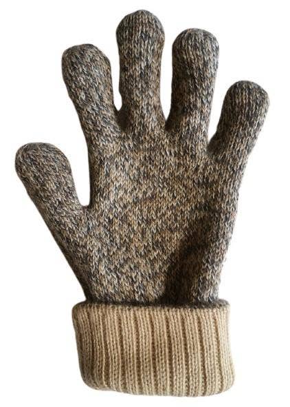 Iditarod Reversible Gloves — 100% Alpaca, Double-Thick