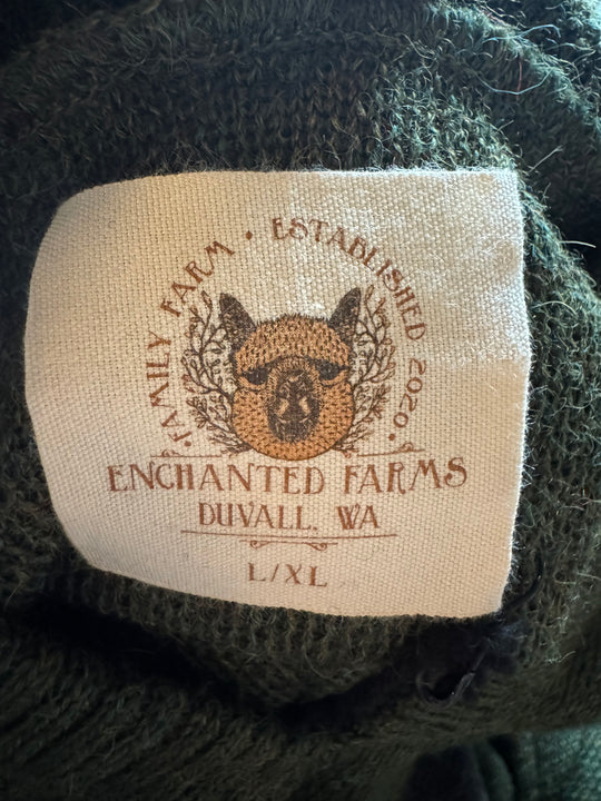 The Heritage Hoodie - 100% Baby Alpaca Enchanted Farms