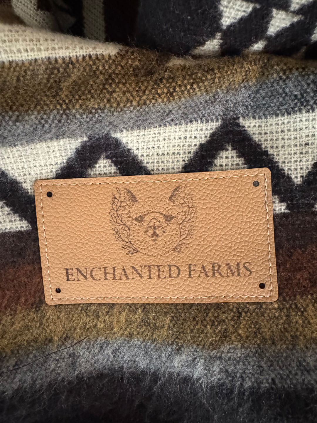 Desert Canyon Alpaca Wool Blanket