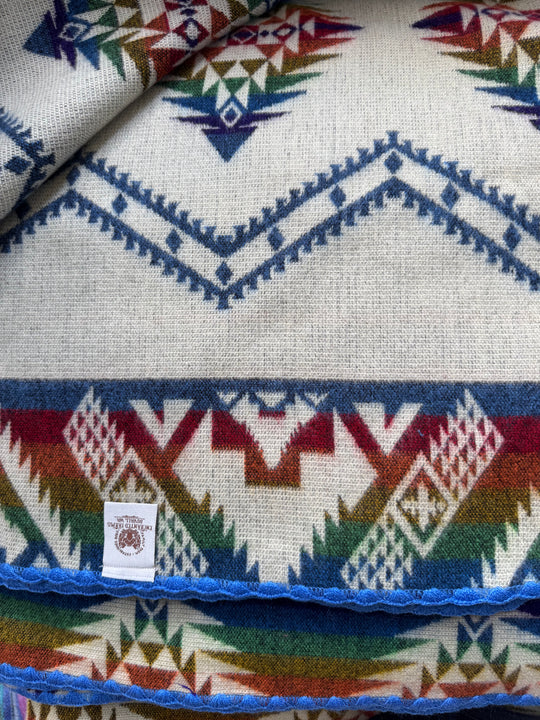 Cuzco Rainbow - Alpaca Wool Blanket