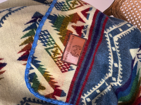 Cuzco Rainbow - Alpaca Wool Blanket