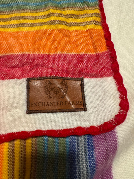 Rainbow Mesa - Brushed Alpaca Blanket