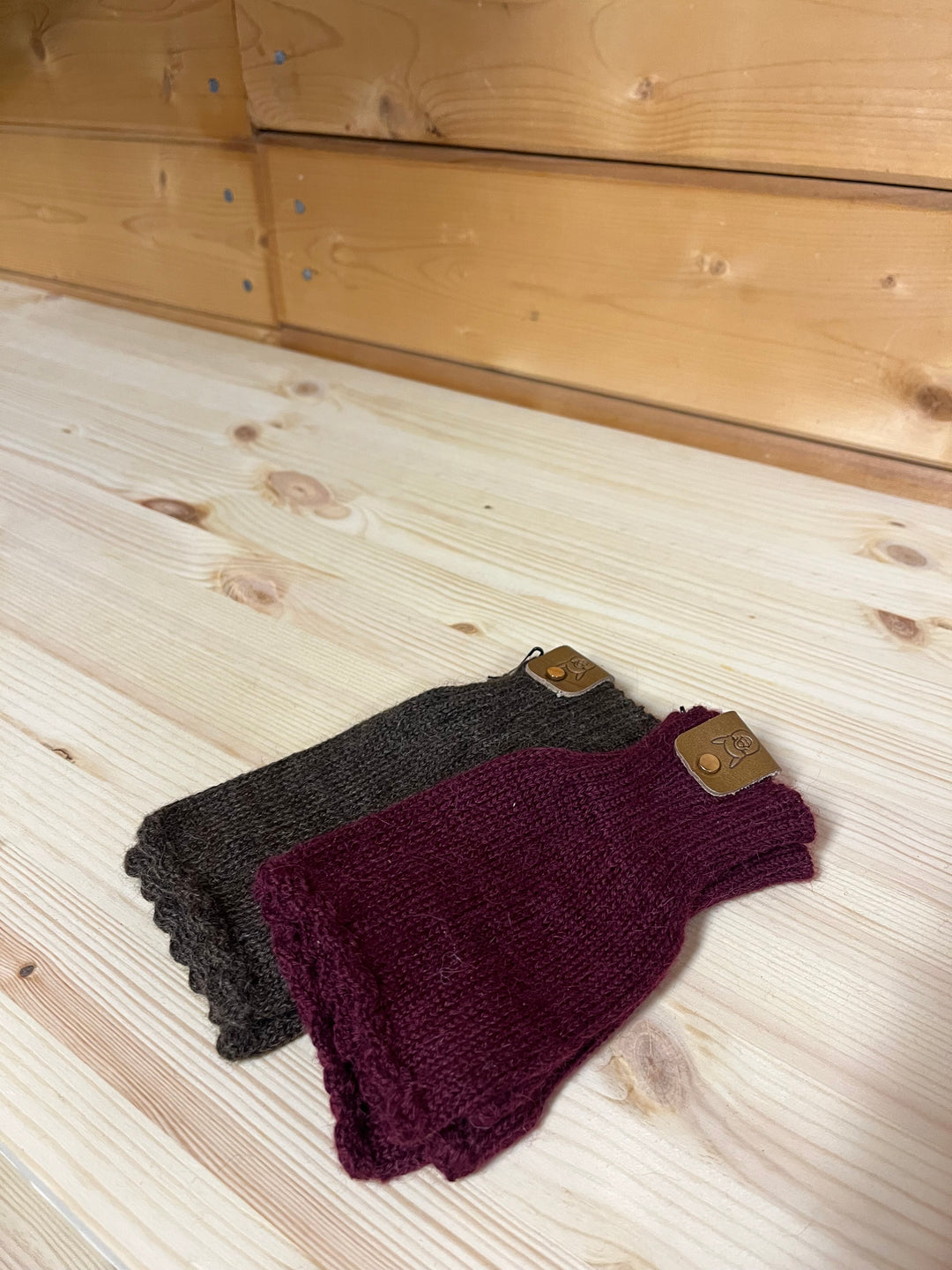 The Heritage Mittens (With mitten flap) - 100% Baby Alpaca