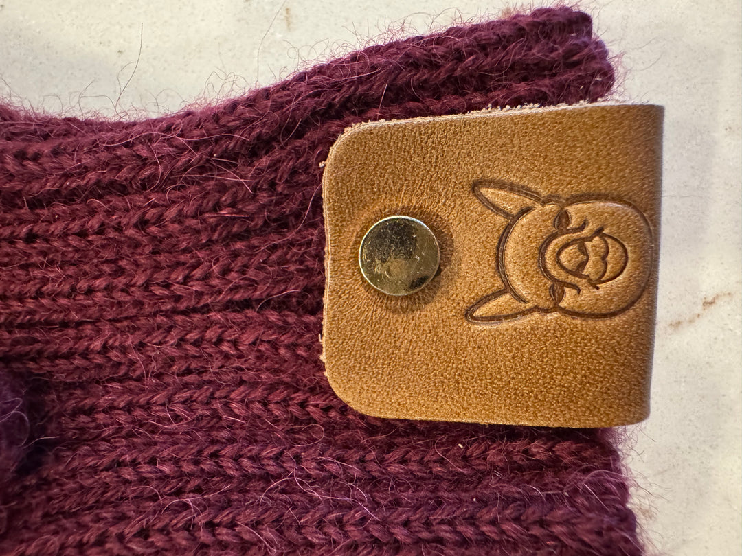 The Heritage Mittens (With mitten flap) - 100% Baby Alpaca