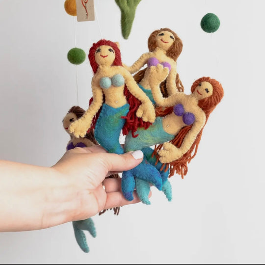 Mermaid Baby Mobile