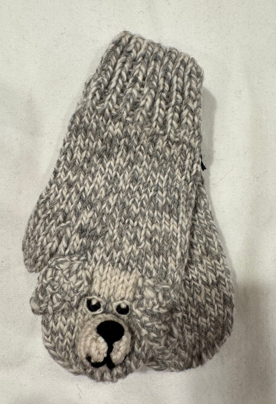 Kids Animal Mittens — Lined Alpaca (Choose Your Animal)