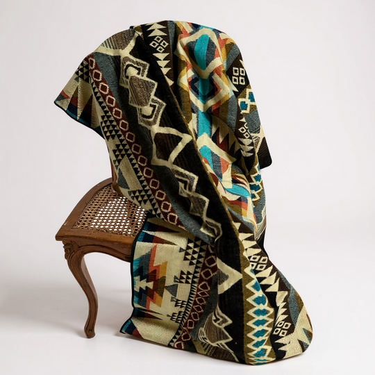 Pebble Creek Alpaca Wool Blanket