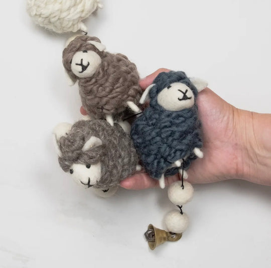 Sheep Wool Garland