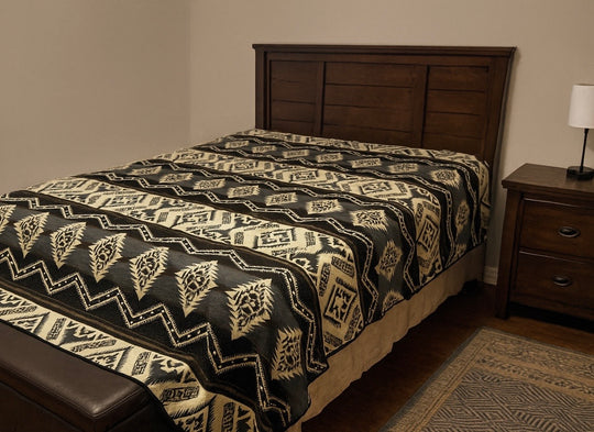 Cuzco Stone - Alpaca Wool Blanket - Enchanted Farms