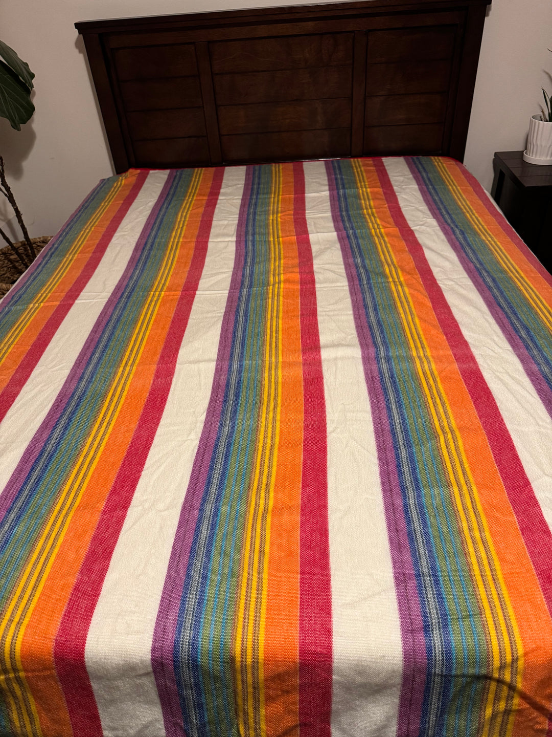 Rainbow Mesa - Brushed Alpaca Blanket