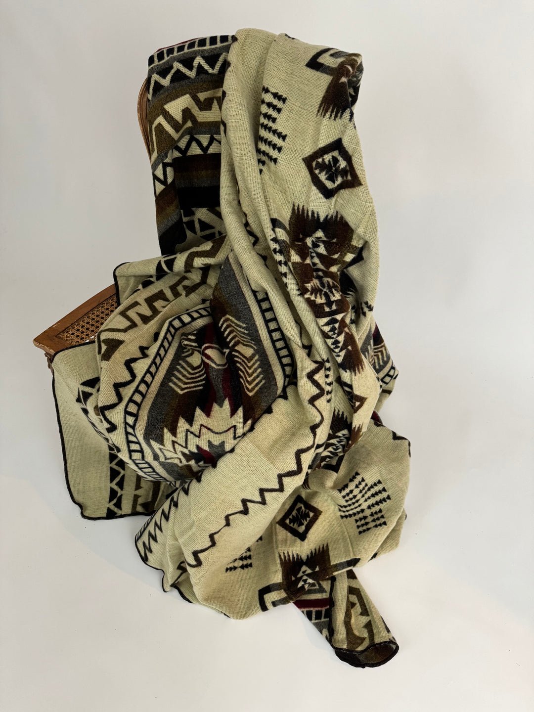 Desert Canyon Alpaca Wool Blanket