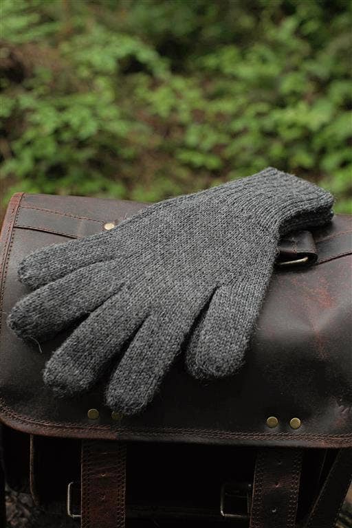 Iditarod double-thick reversible 100% alpaca gloves — view 3