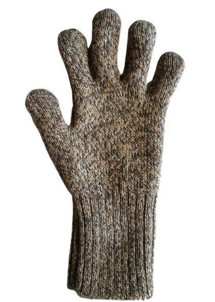 Iditarod double-thick reversible 100% alpaca gloves — view 14