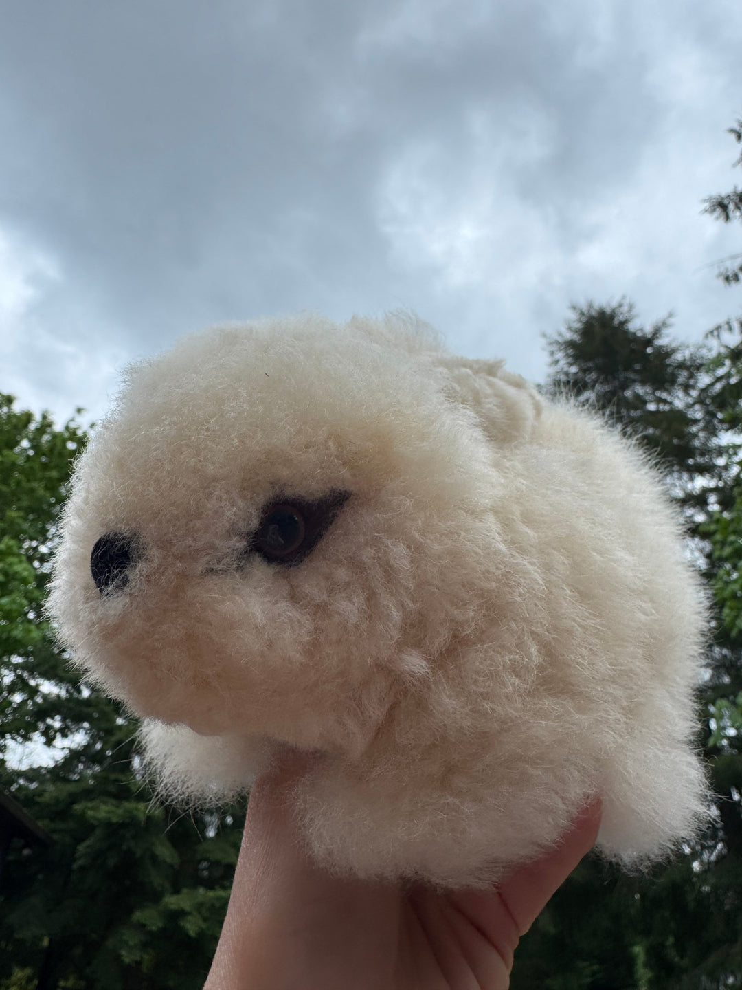 Bun-Bun Bunny Medium Alpaca Stuffy
