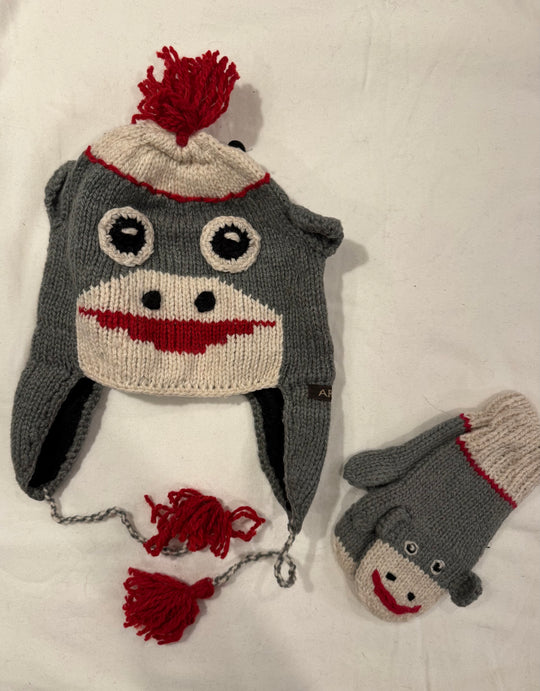 Kids Animal Mittens — Lined Alpaca (Choose Your Animal)