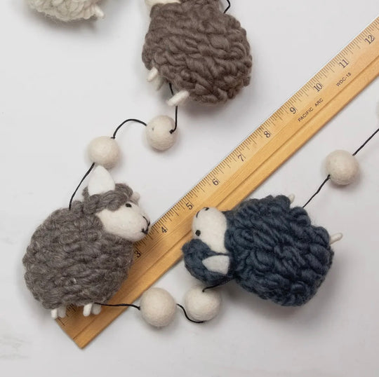 Sheep Wool Garland