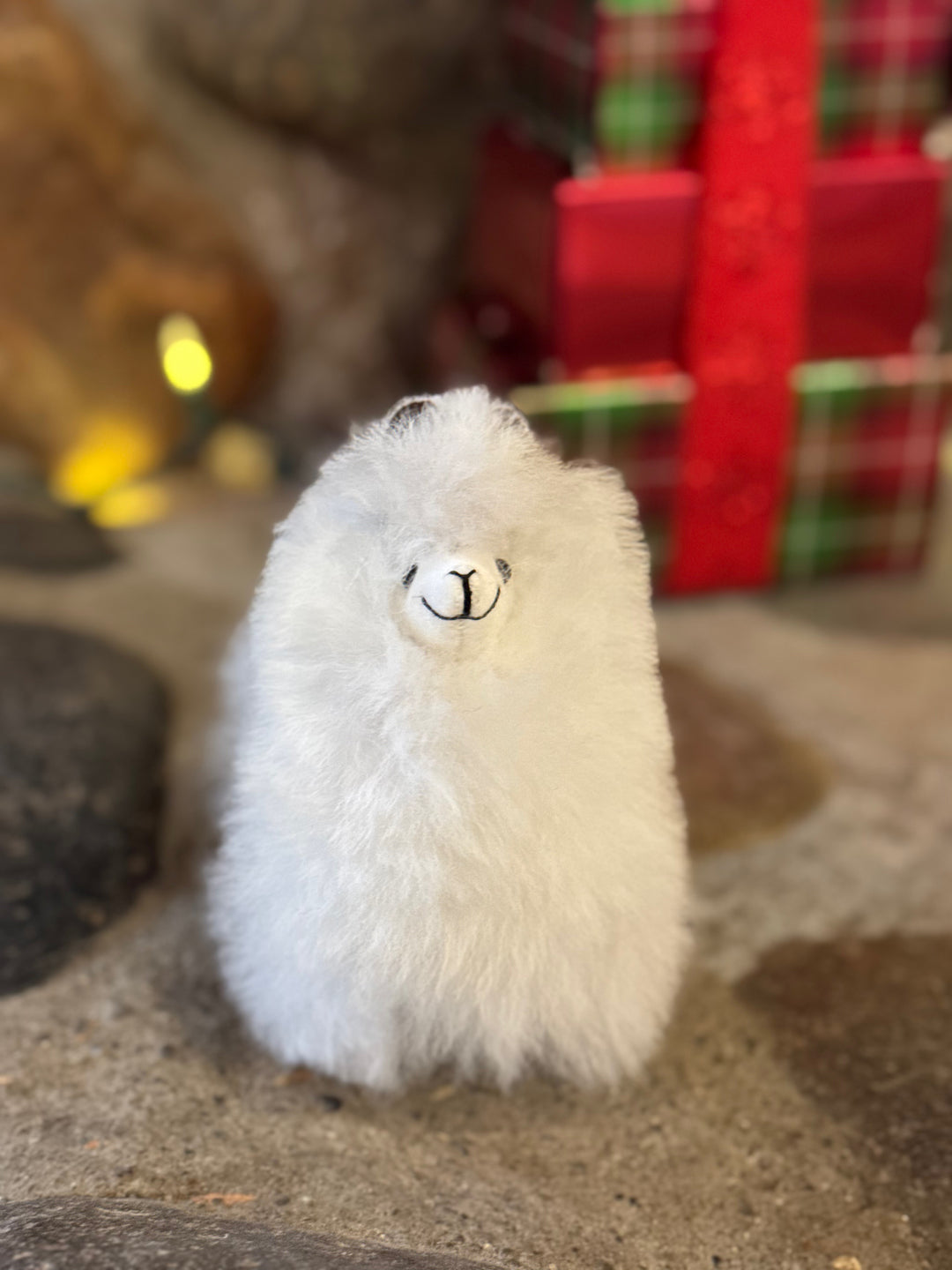 Baby Mini Alpaca Alpaca Stuffie (~ 6”)