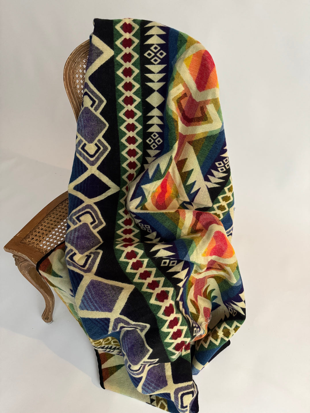 Andean Rainbow - Alpaca Wool Blanket