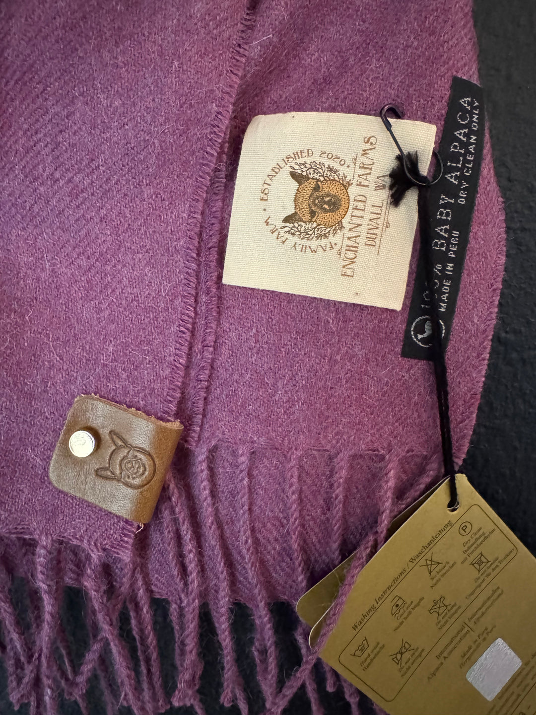 The Heritage Scarf - 100% Baby Alpaca