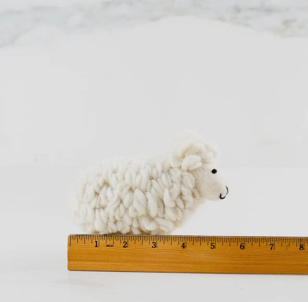 Wooly White Sheep