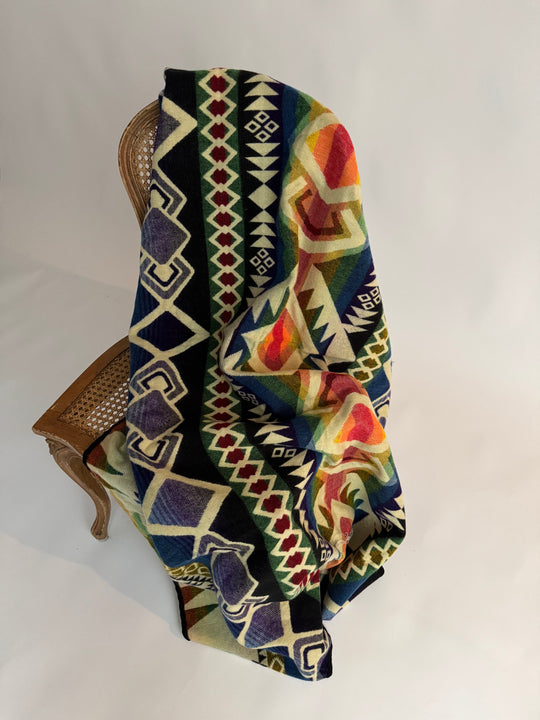 Andean Rainbow - Alpaca Wool Blanket