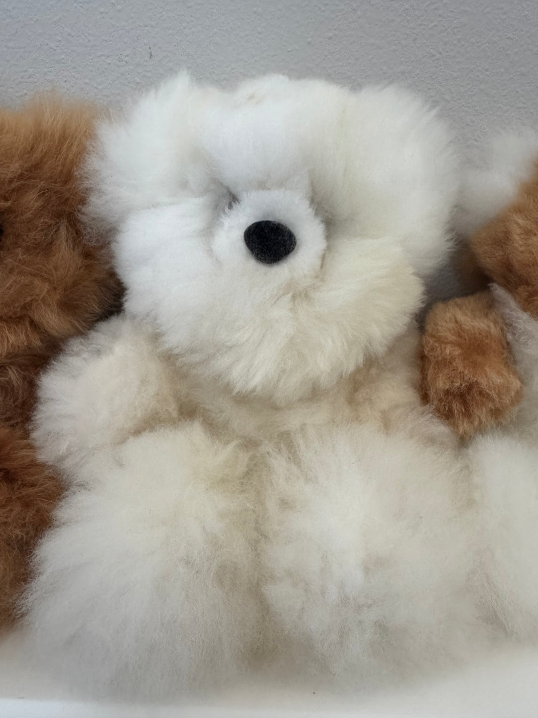 Snowbluff – Alpaca Fur Teddy Bear Alpaca Stuffie