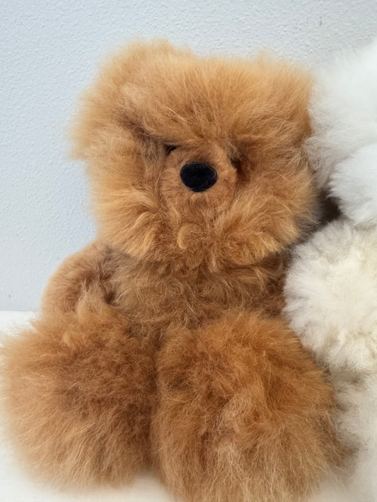 Snowbluff – Alpaca Fur Teddy Bear Alpaca Stuffie