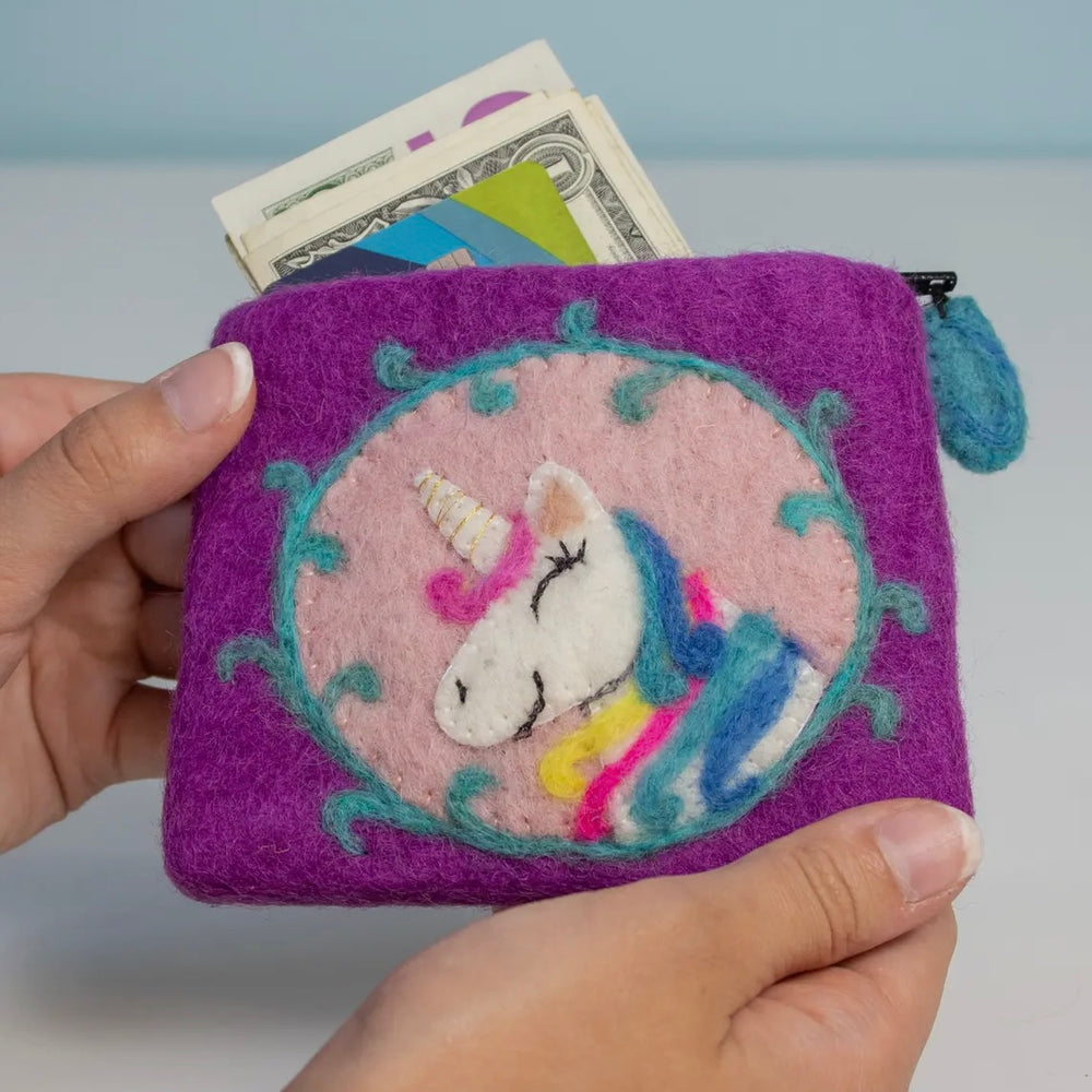 “Luna” the Dreamy Unicorn Coin Purse