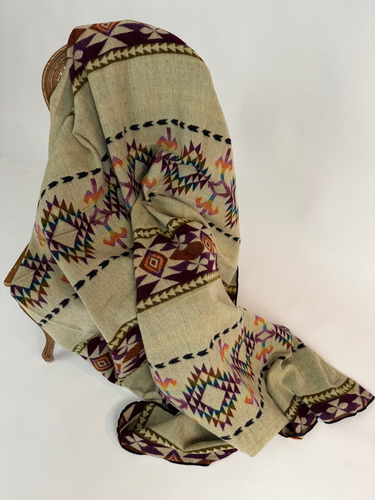 Sacred Valley Alpaca Blanket
