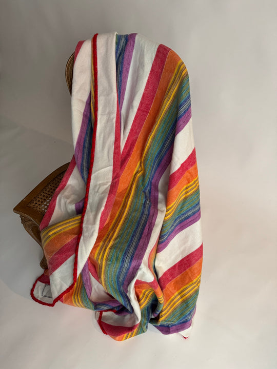 Rainbow Mesa - Brushed Alpaca Blanket