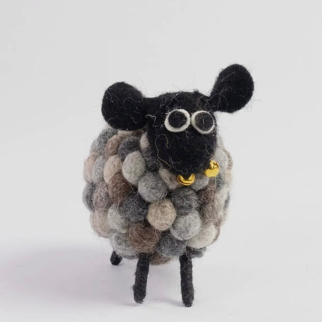 Pebble the Gray Ball Sheep