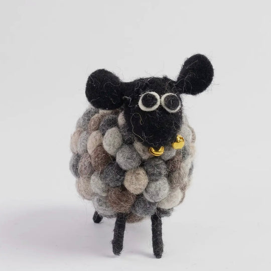 Pebble the Gray Ball Sheep