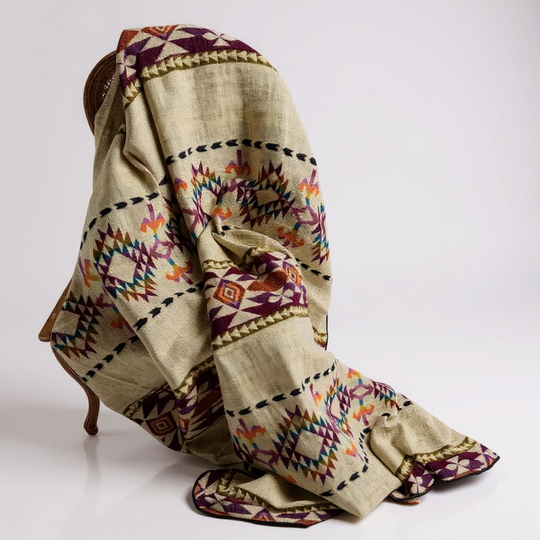 Sacred Valley Alpaca Blanket