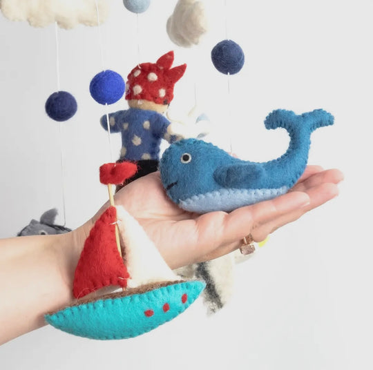 Pirate Baby Mobile