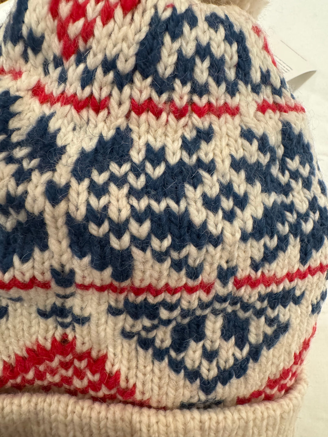 Winter Lodge Alpaca Beanie — Fleece-Lined Nordic Fair Isle Hat