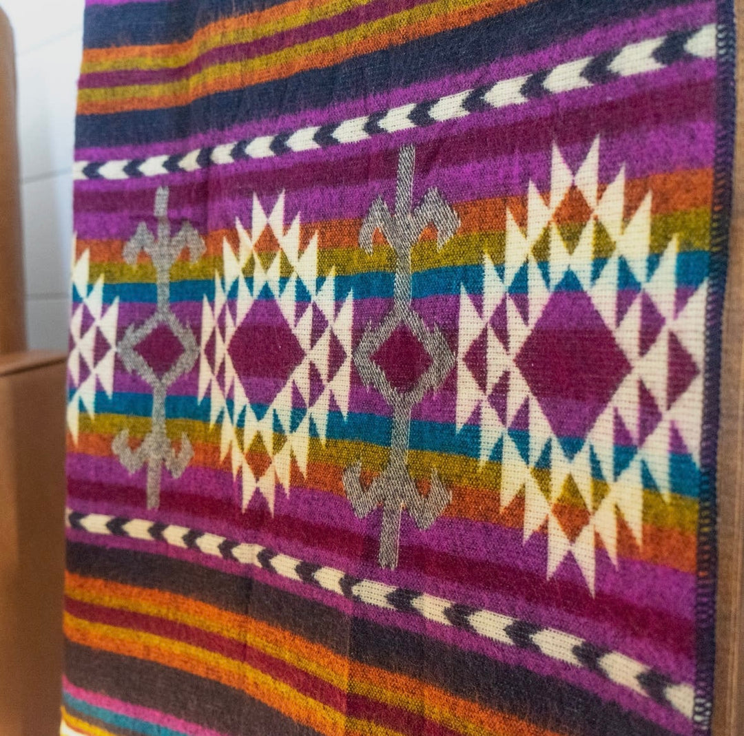 Sacred Valley Alpaca Blanket