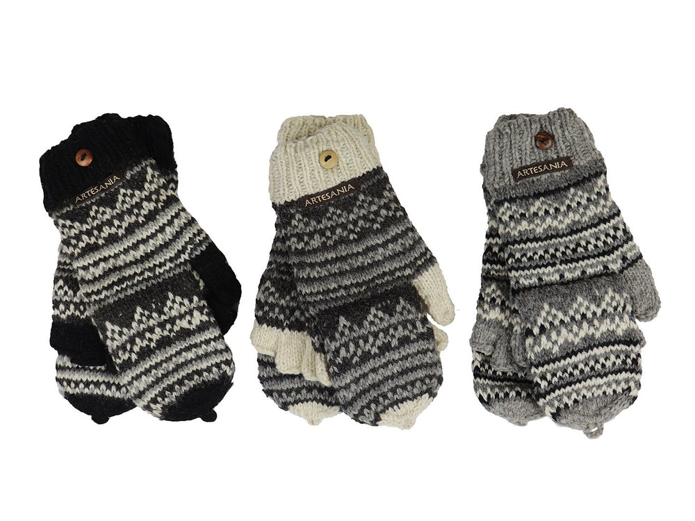 Andean Peaks Flip-Top Mittens