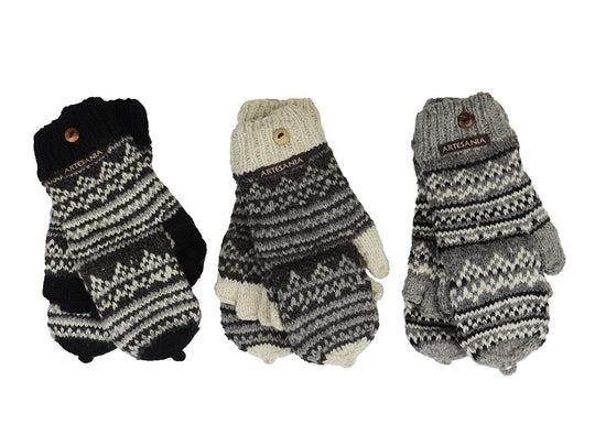 Andean Peaks Flip-Top Mittens