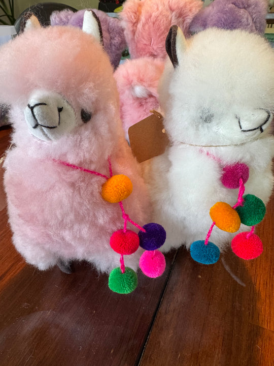 Premium Medium Alpaca Stuffie (~ 8”)