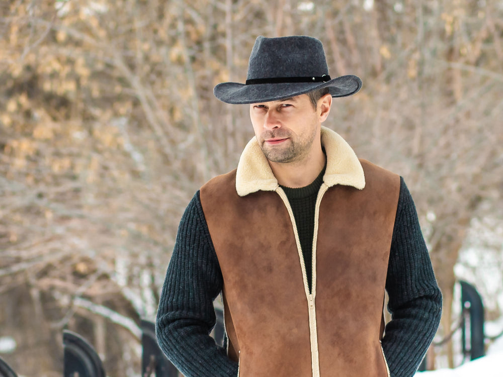 Melbourne alpaca wool felt hat by Bigalli