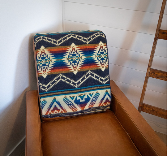 Alpaca Wool Blanket - Cuzco Plaza de Armas