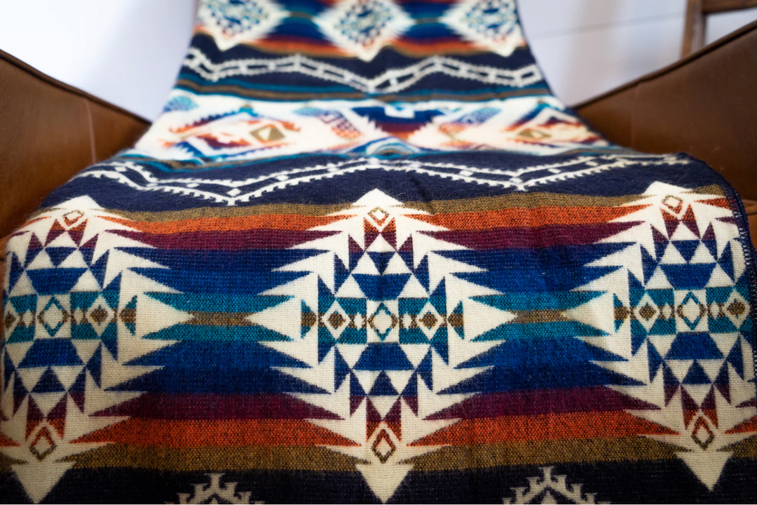 Alpaca Wool Blanket - Cuzco Plaza de Armas
