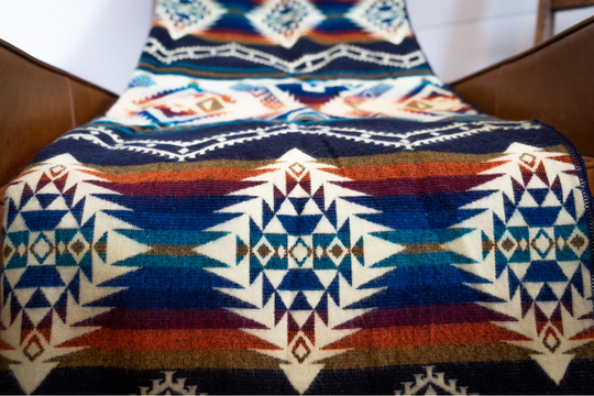 Alpaca Wool Blanket - Cuzco Plaza de Armas