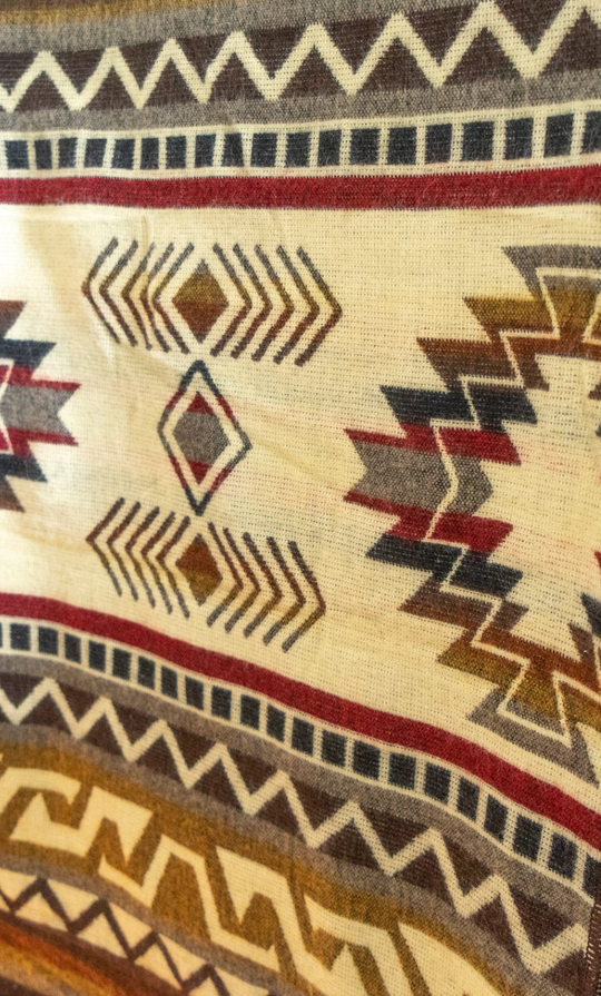 Desert Canyon Alpaca Wool Blanket